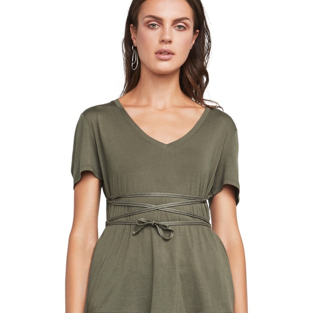 NWT BCBG Deep V T-Shirt